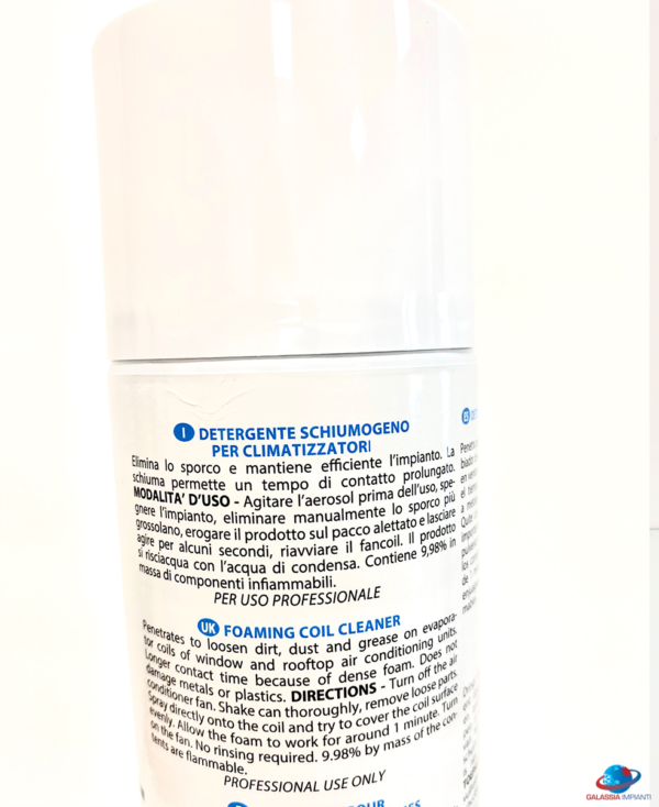 Foaming Coil Cleaner Zep Detergente Spray Schiumogeno per