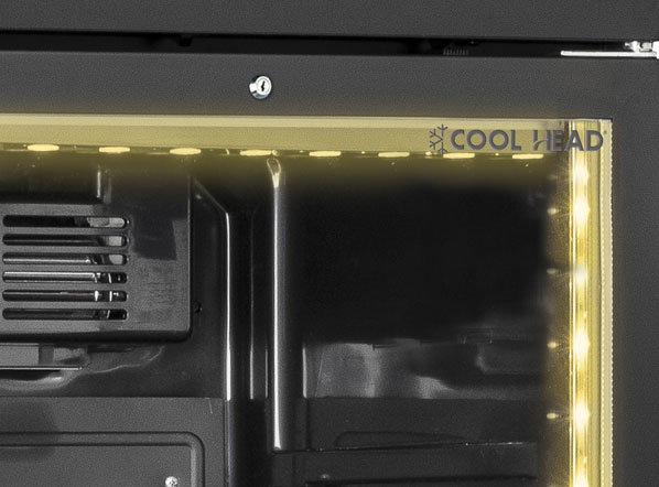 VETRINA REFRIGERATA TKG1000CB COOL HEAD - immagine 2